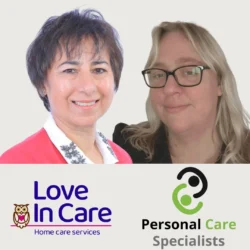 Leeds Providers Forum - Aqila from Love In Care and Helen from Personal Care Specialists image